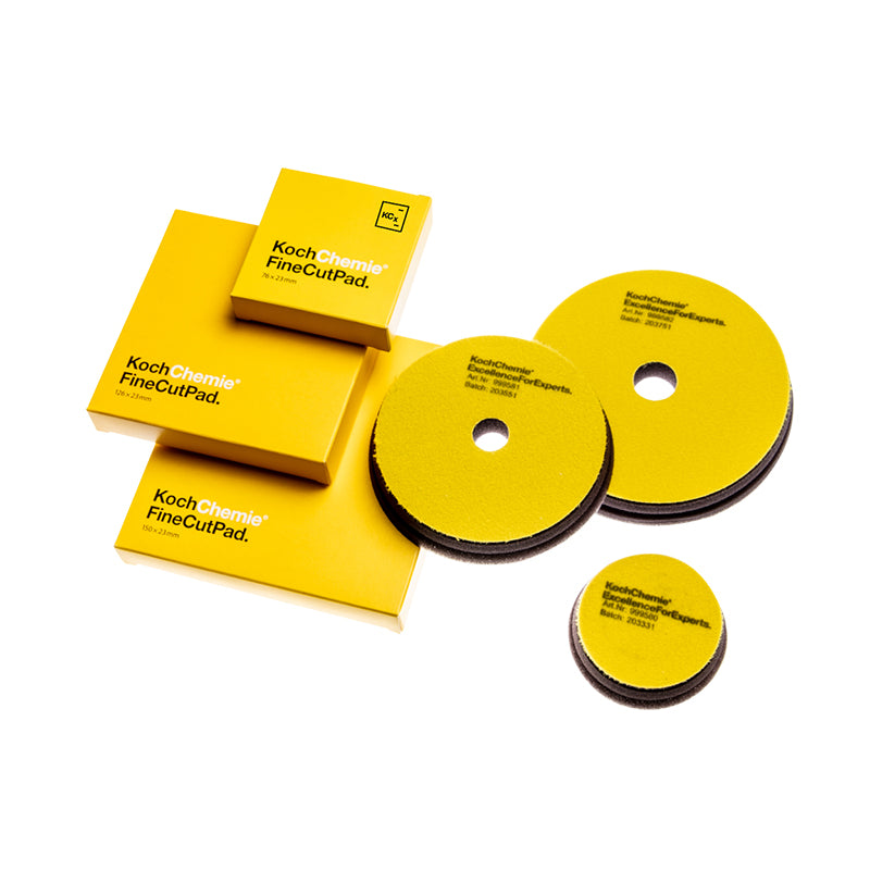 Koch Chemie Fine Cut Pad Yellow 150 x 23mm (6")