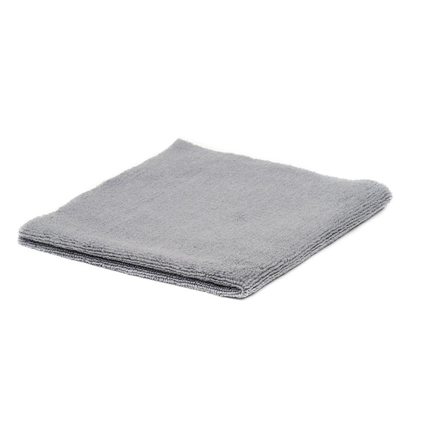 Poshlyf Microfiber Cloth Edgeless Ultrasonic Cut 40cm x 40cm Grey 380 GSM (1 unit)