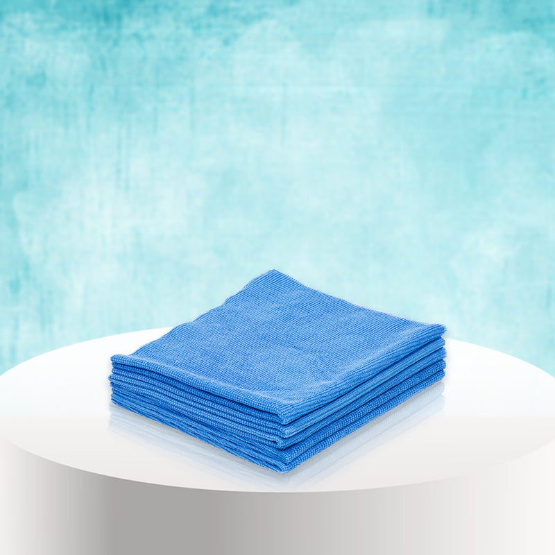 PoshLyf Pearl Weave Cloth 40cm x 40cm Blue 300 GSM (5 unit)