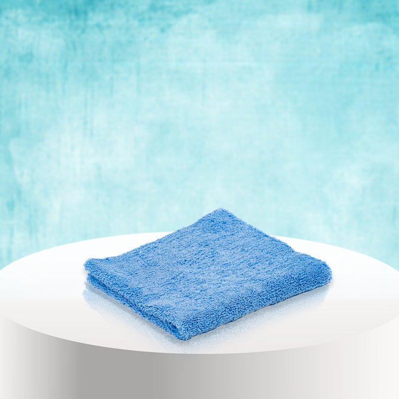 Poshlyf Microfiber Cloth Edgeless-Duo Type 40cm x 40cm Blue 380 GSM (1unit)