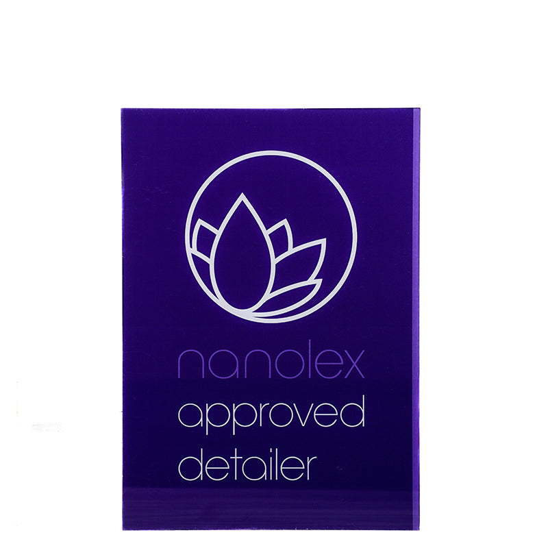 Nanolex Approved Detailer Sign