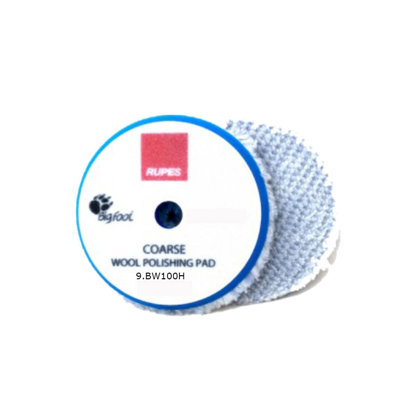 Rupes Coarse Blue Wool Compounding Pad 80/90 mm