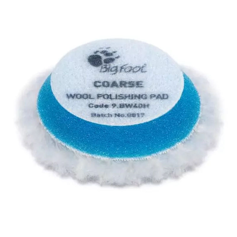 Rupes Coarse Blue Wool Compounding Pad 30/45 mm